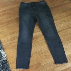 Vanilla Star soft black super high rise skinnys